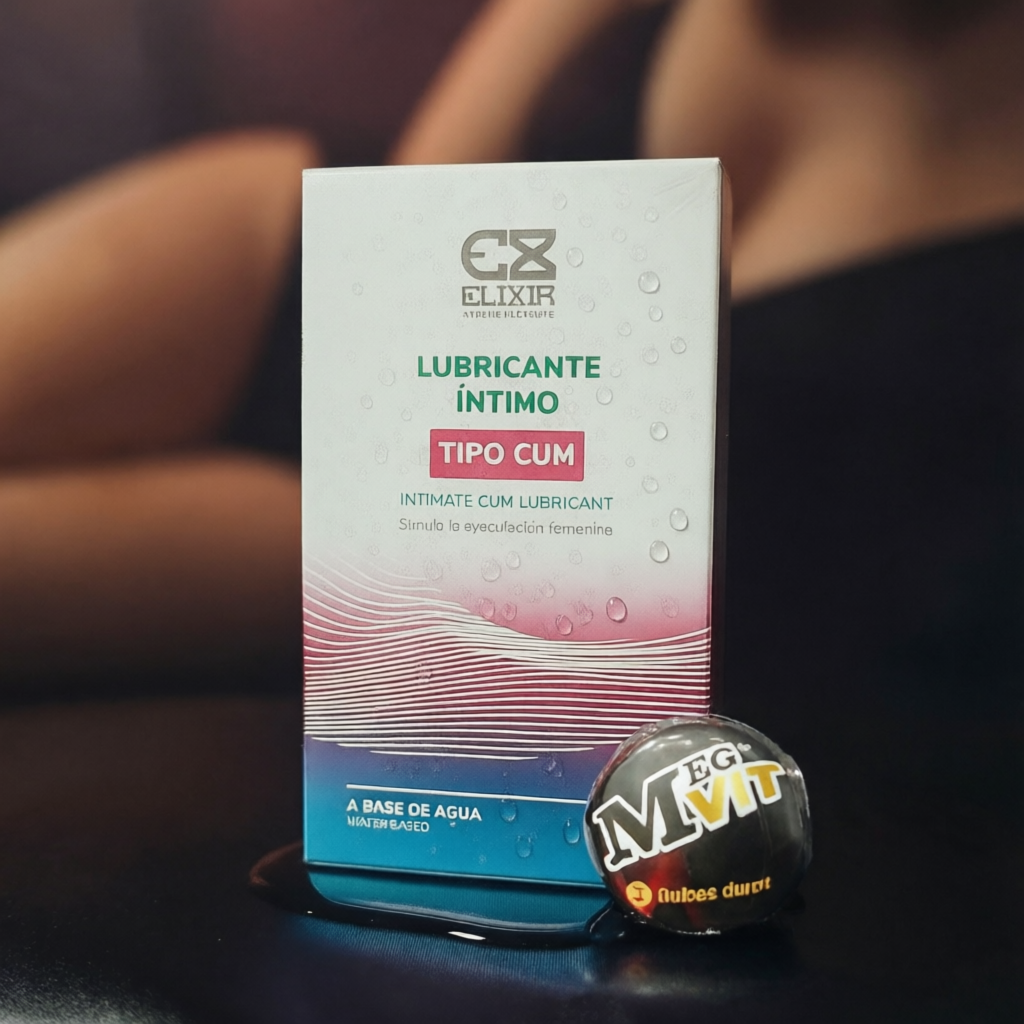 Lubricante intimo tipo cum Elixir 30 ml + Potenciador