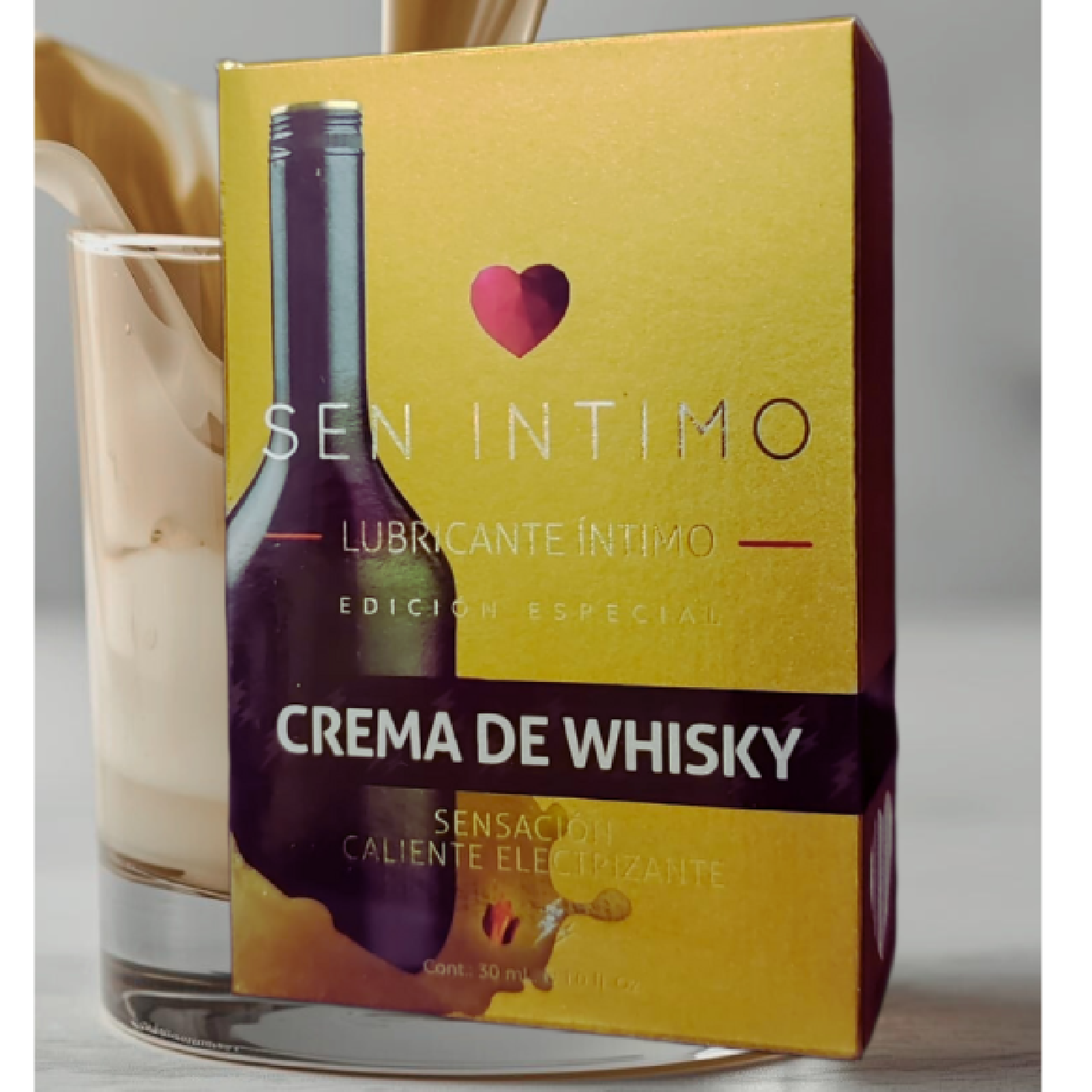 Lubricante Caliente Electrizante Crema de Whisky⚡