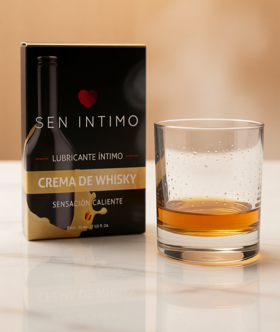 Lubricante Caliente Crema de Whisky