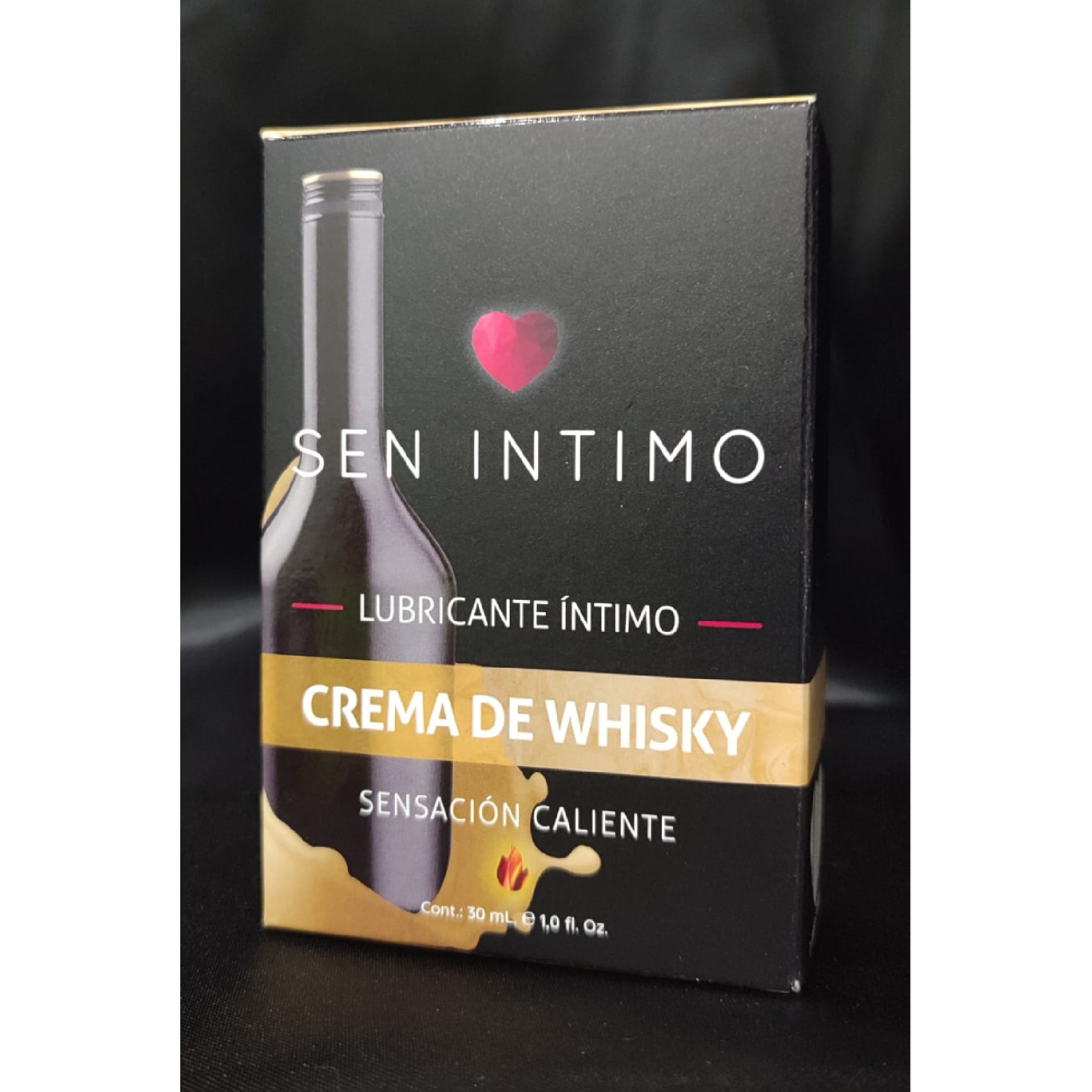 Lubricante Caliente Crema de Whisky